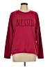 Rae Dunn Burgundy Sweatshirt Size L - photo 1