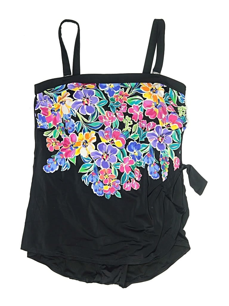 Shape Solver Sleeveless Top Black Strapless Neckline Tops