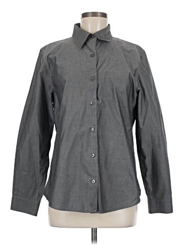 Nina Mclemore Long Sleeve Button-Down Shirt (view 1)