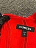 Express 100% Polyester Stripes Red Sleeveless Top Size S - photo 7