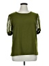 Assorted Brands 100% Polyester Green Short Sleeve Top Size XL - photo 1