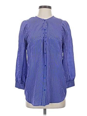 Joie Long Sleeve Silk Top (view 1)
