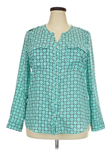 Croft & Barrow Long Sleeve Blouse (view 1)