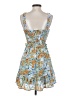 Sienna Sky 100% Polyester Paisley Blue Casual Dress Size S - photo 2