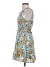 Sienna Sky 100% Polyester Paisley Blue Casual Dress Size S - photo 5