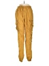 Standard Cloth 100% Nylon Yellow Cargo Pants Size M - photo 1
