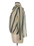 CAbi 100% Polyester Stripes Gold Long Sleeve Blouse Size M - photo 5