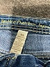 Justice Stars Blue Denim Shorts Size 8 S - photo 3
