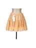 Volcom 100% Polyester Yellow Orange Casual Skirt Size L - photo 2