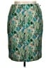 Etcetera Paisley Teal Casual Skirt Size 8 - photo 1