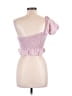 Le Lis 100% Rayon Solid Pink Tube Top Size M - photo 2