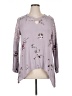 Jolt 100% Rayon Gray 3/4 Sleeve Blouse Size 1X - photo 1