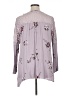 Jolt 100% Rayon Gray 3/4 Sleeve Blouse Size 1X - photo 2