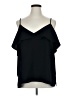 Ann Taylor 100% Polyester Black Sleeveless Blouse Size XL - photo 1