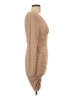 Shein Solid Tan Cocktail Dress Size XL - photo 4