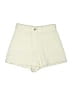 Assorted Brands 100% Cotton Tweed Ivory Shorts Size S - photo 1