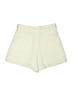 Assorted Brands 100% Cotton Tweed Ivory Shorts Size S - photo 2