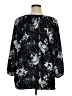 Lila Rose 100% Polyester Black 3/4 Sleeve Blouse Size 1X - photo 2