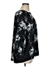 Lila Rose 100% Polyester Black 3/4 Sleeve Blouse Size 1X - photo 4