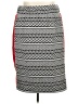 ELOQUII Chevron-herringbone Gray Casual Skirt Size 22 Plus - photo 1