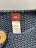 Tea Blue Black Cardigan Size 6 - 7 - photo 3