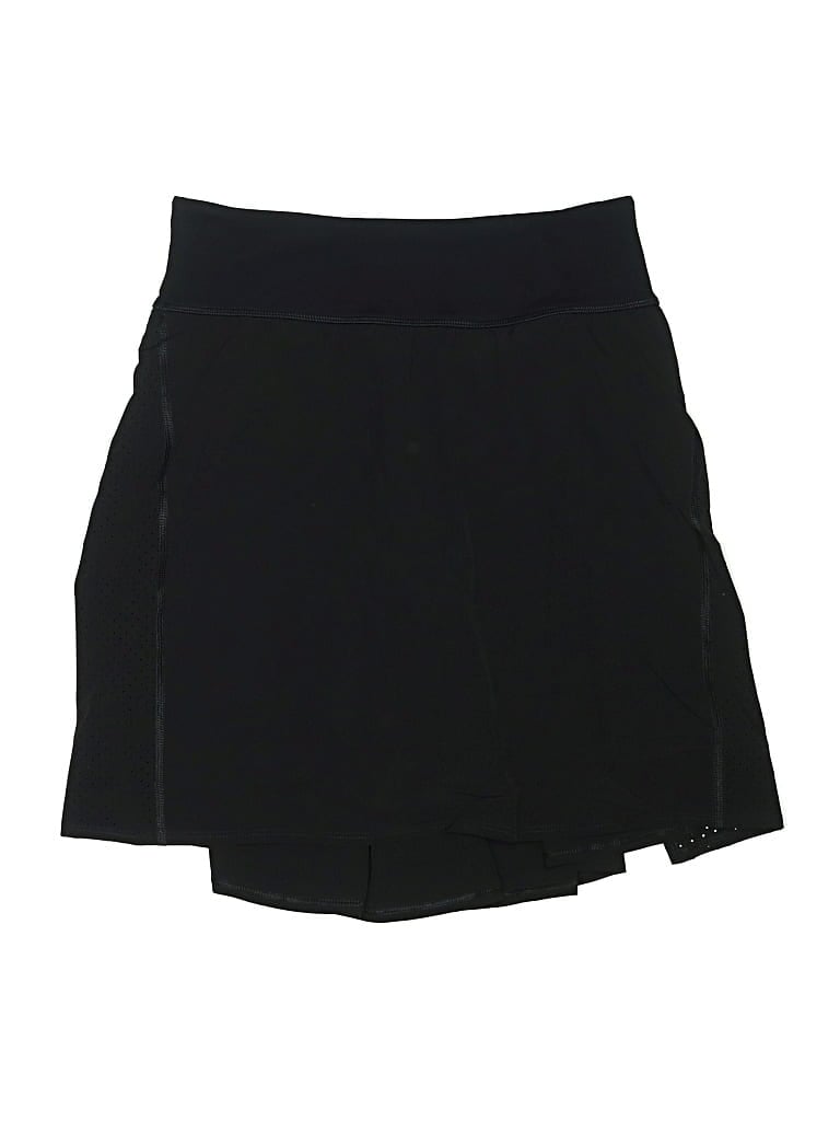 Pre-owned Spanx Active Skort In Black