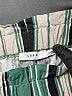 Lush Stripes Green Shorts Size M - photo 3