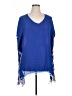 ADREAMLY Blue 3/4 Sleeve Blouse Size XL (estimated) - photo 1