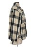 Lucky Brand 100% Cotton Plaid Ivory Jacket Size M - photo 4