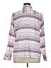 North Crest Stripes Purple Long Sleeve Button-Down Shirt Size XL - photo 2