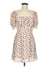 Trixxi 100% Polyester Floral Ivory Casual Dress Size M - photo 1
