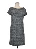 Ann Taylor LOFT Gray Casual Dress Size M - photo 1