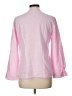 Zara Pink 3/4 Sleeve Button-Down Shirt Size L - photo 2