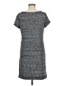 Ann Taylor LOFT Gray Casual Dress Size M - photo 2