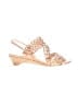 Alexandre Birman Gold Wedges Size EU 37 1/2 - photo 1