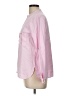 Zara Pink 3/4 Sleeve Button-Down Shirt Size L - photo 5