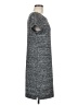 Ann Taylor LOFT Gray Casual Dress Size M - photo 4