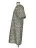 Splash Animal Print Gray Casual Dress Size 6 - photo 5