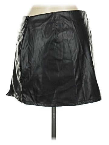 West Of Melrose Faux Leather Skirt (view 2)
