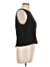 JS Collections 100% Polyester Black Sleeveless T-Shirt Size 12 - photo 4