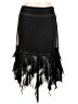 JS Collections 100% Polyester Solid Black Formal Skirt Size 12 - photo 1