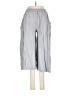 Lock & Love Gray Linen Pants Size M - photo 2