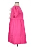 Unbranded 100% Polyester Solid Pink Casual Dress Size XL - photo 4