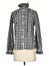 J.Crew 100% Cotton Checkered-gingham Black Long Sleeve Blouse Size 0 - photo 1