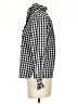 J.Crew 100% Cotton Checkered-gingham Black Long Sleeve Blouse Size 0 - photo 5