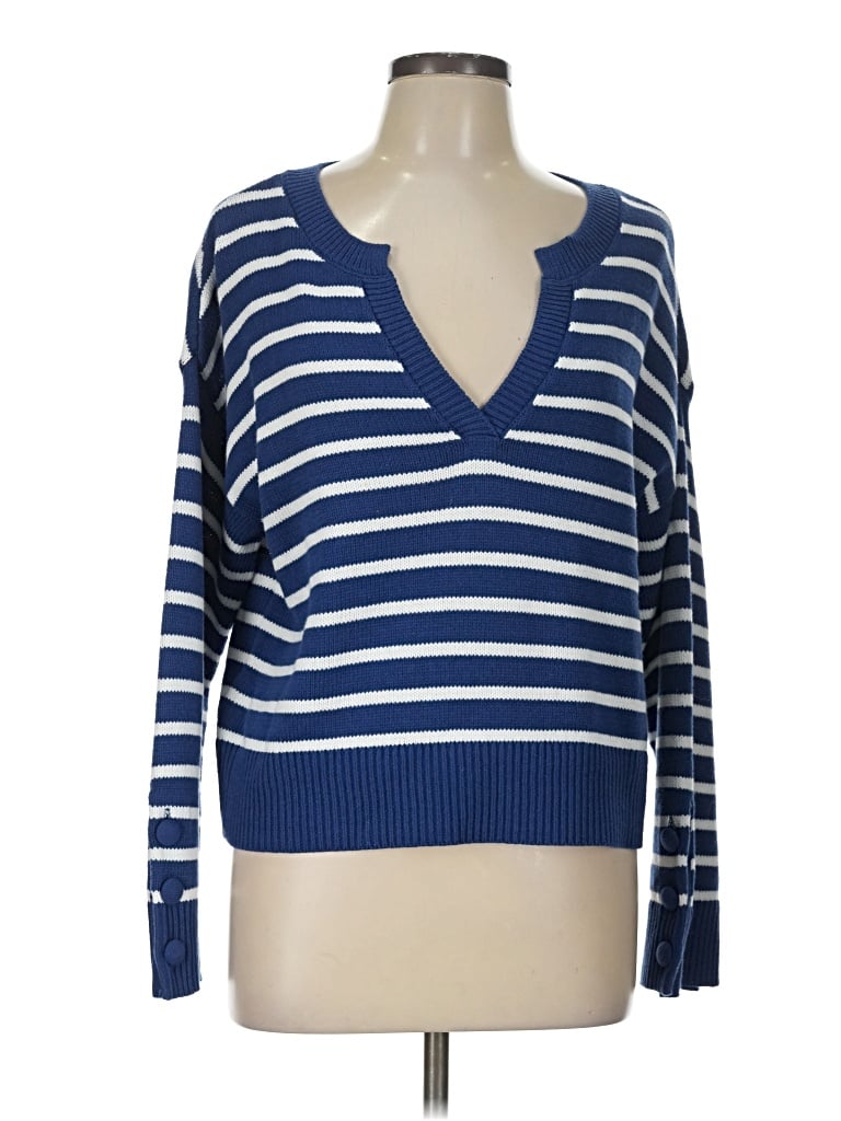 Pre-owned Kerri Rosenthal Pullover Sweater In Blue