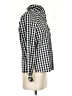 J.Crew 100% Cotton Checkered-gingham Black Long Sleeve Blouse Size 0 - photo 4