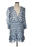 Veronica Beard Print Blue Casual Dress Size 12 - photo 1