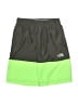 The North Face 100% Polyester Color Block Green Athletic Shorts Size 14 - 16 - photo 1