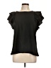 Assorted Brands Black Short Sleeve Blouse Size L - photo 1